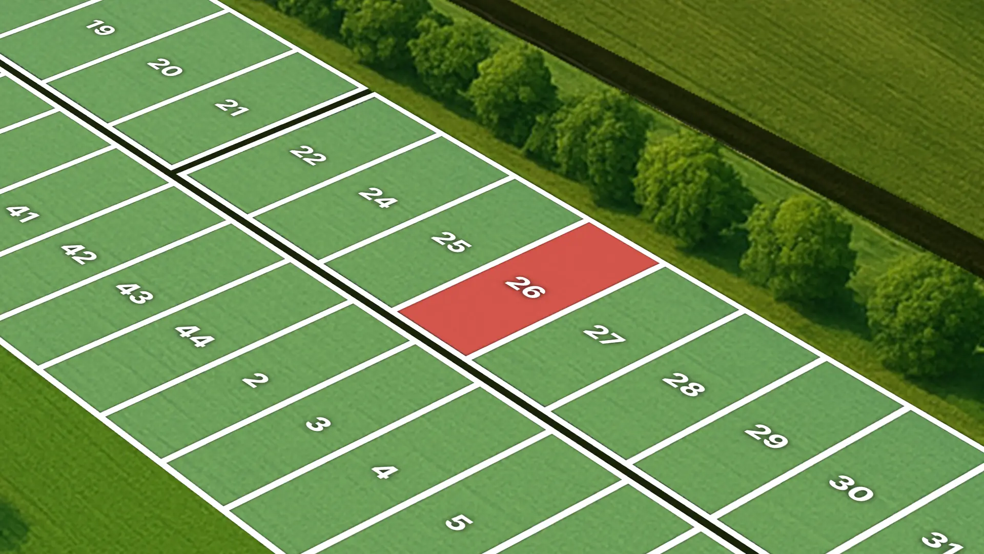 Парк Донузлав 4, участок 21, 1 Га