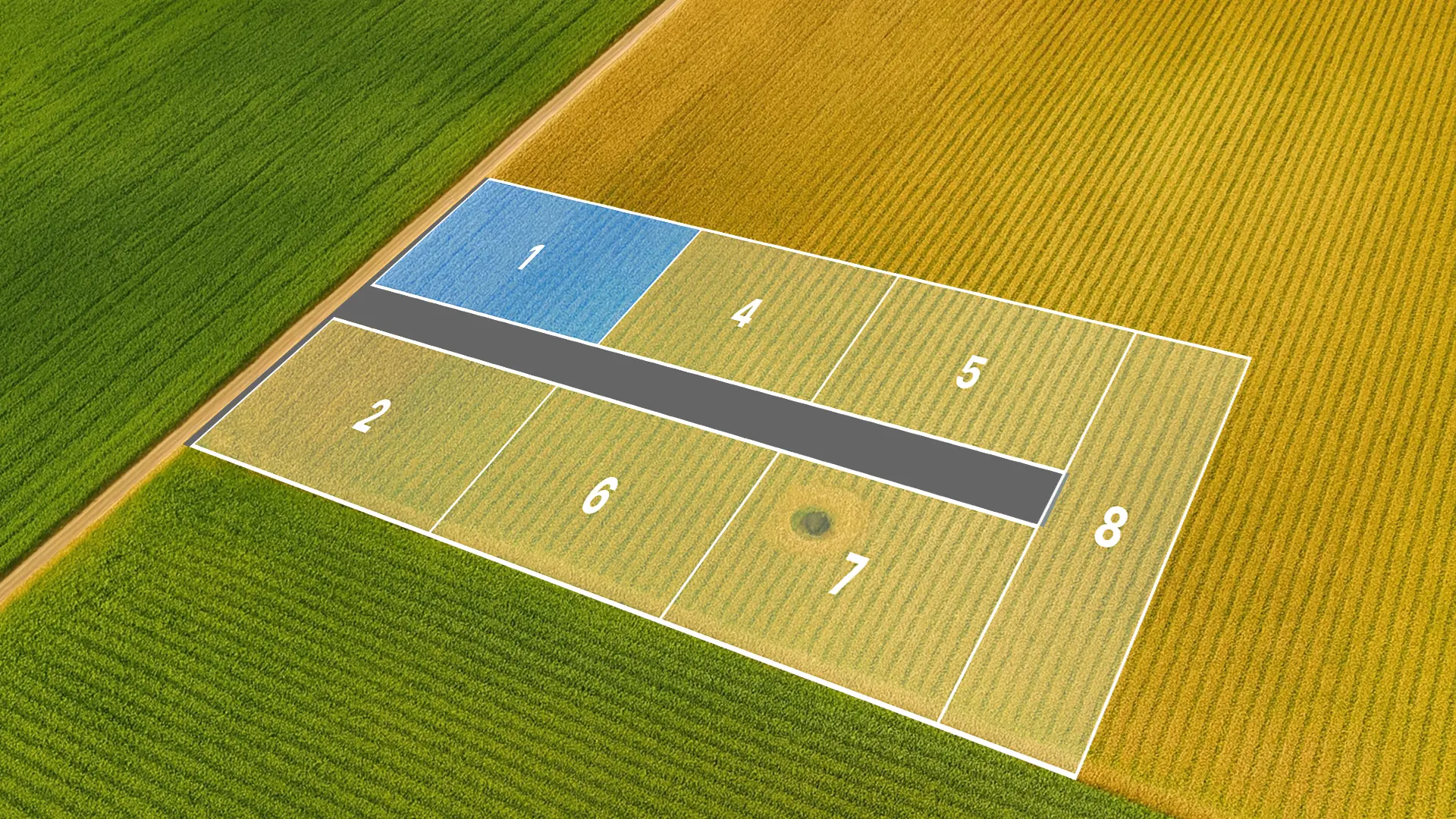 Парк Донузлав 3, участок №1, 1,24 Га