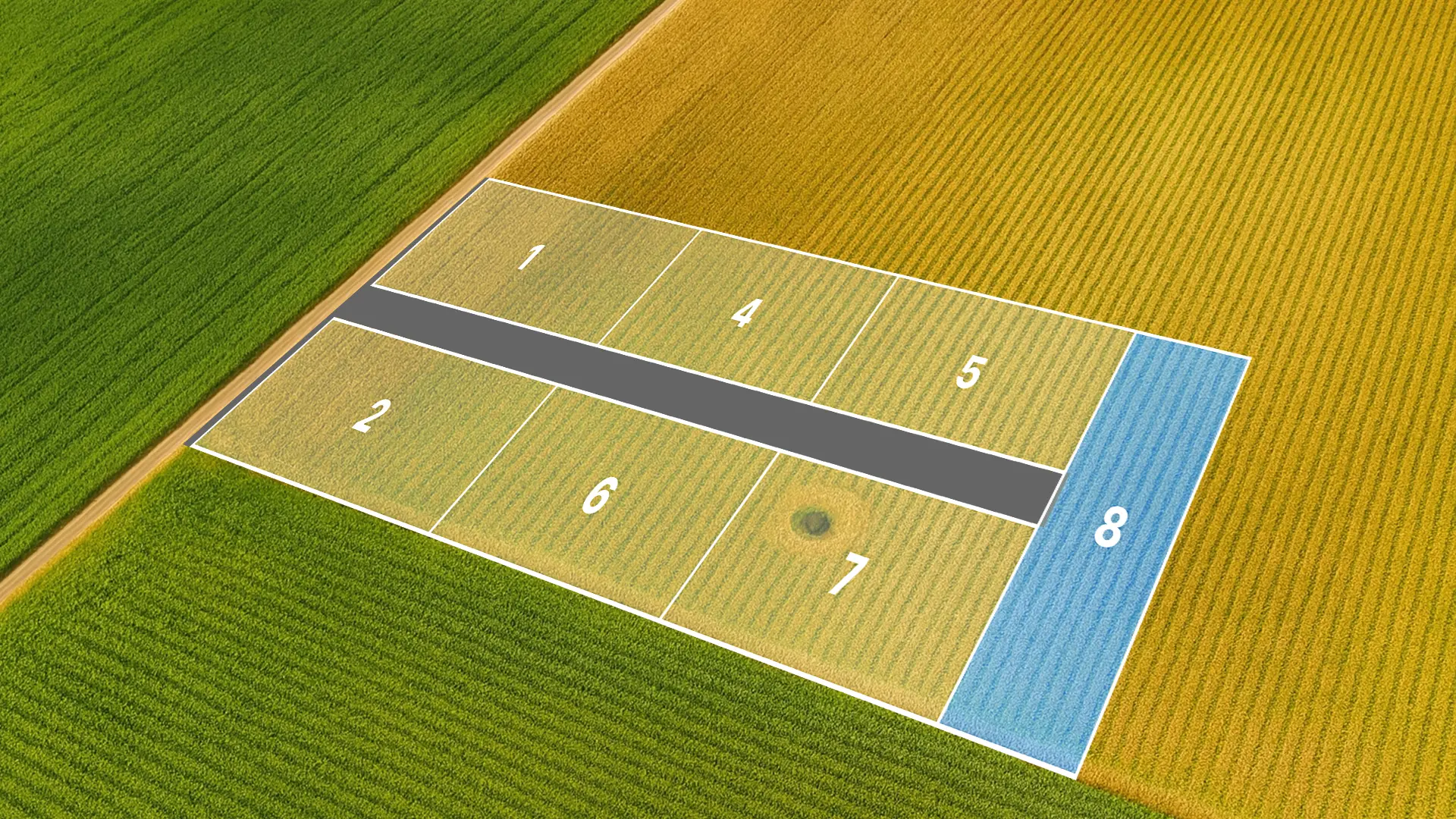 Парк Донузлав 3, участок №7, 1 Га