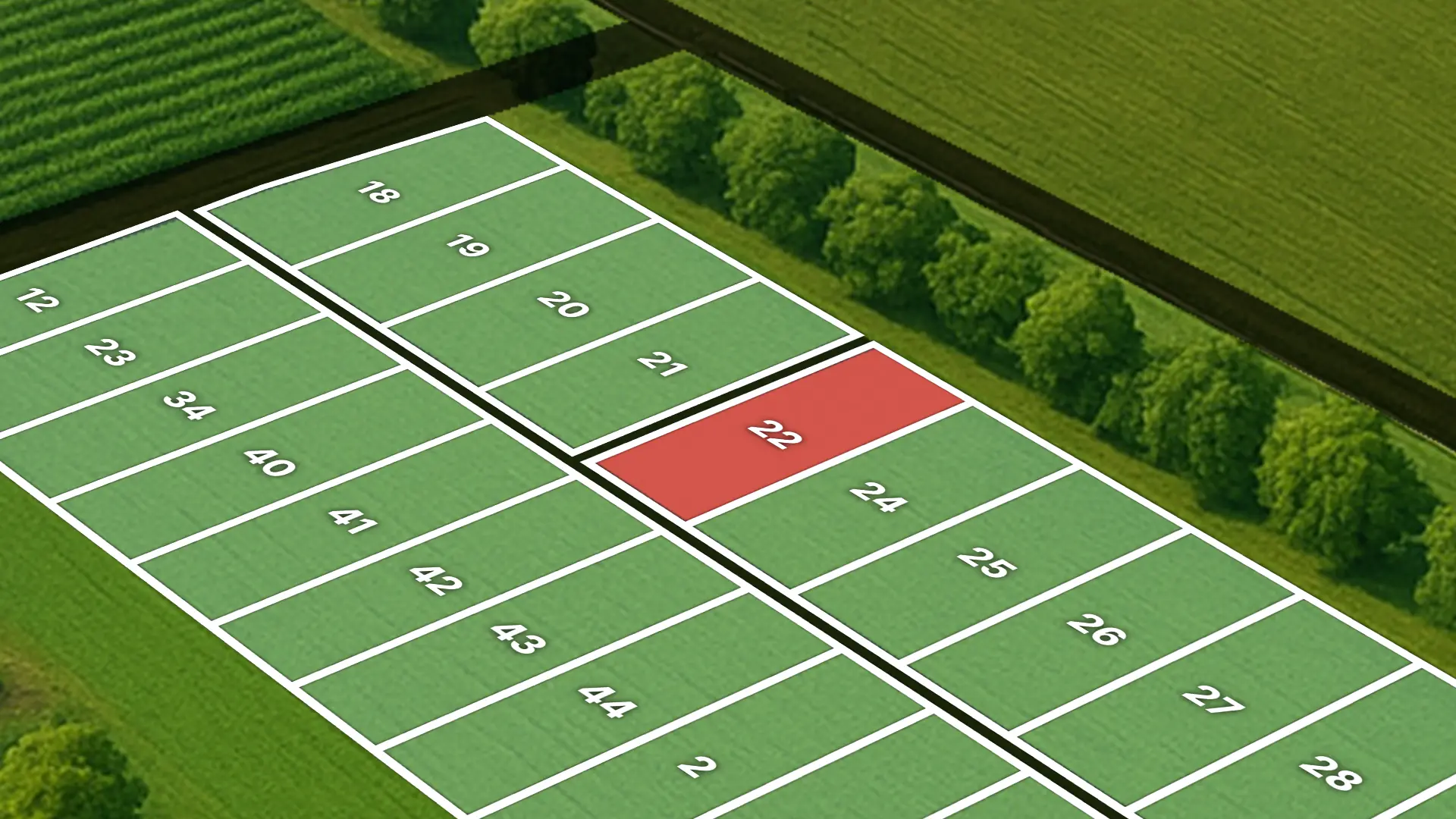 Парк Донузлав 4, участок 18, 1 Га