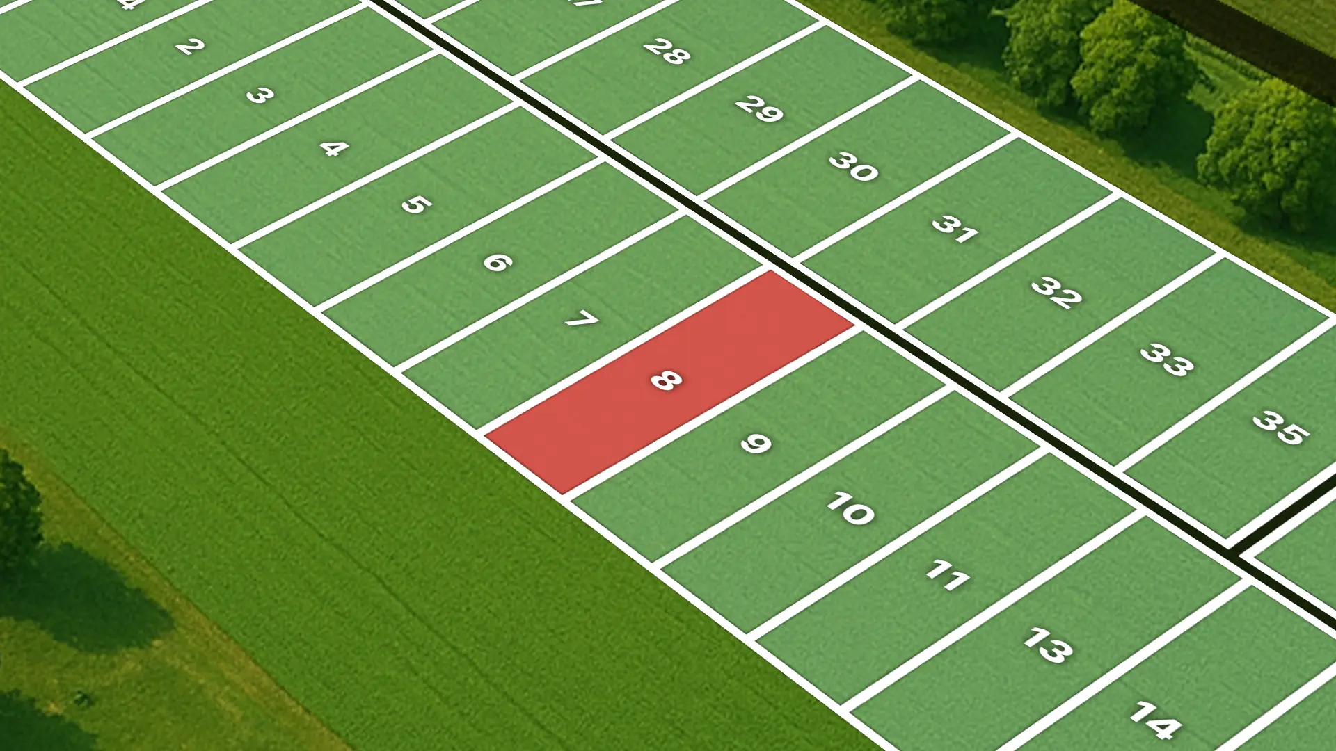 Парк Донузлав 4, участок 7, 1 Га